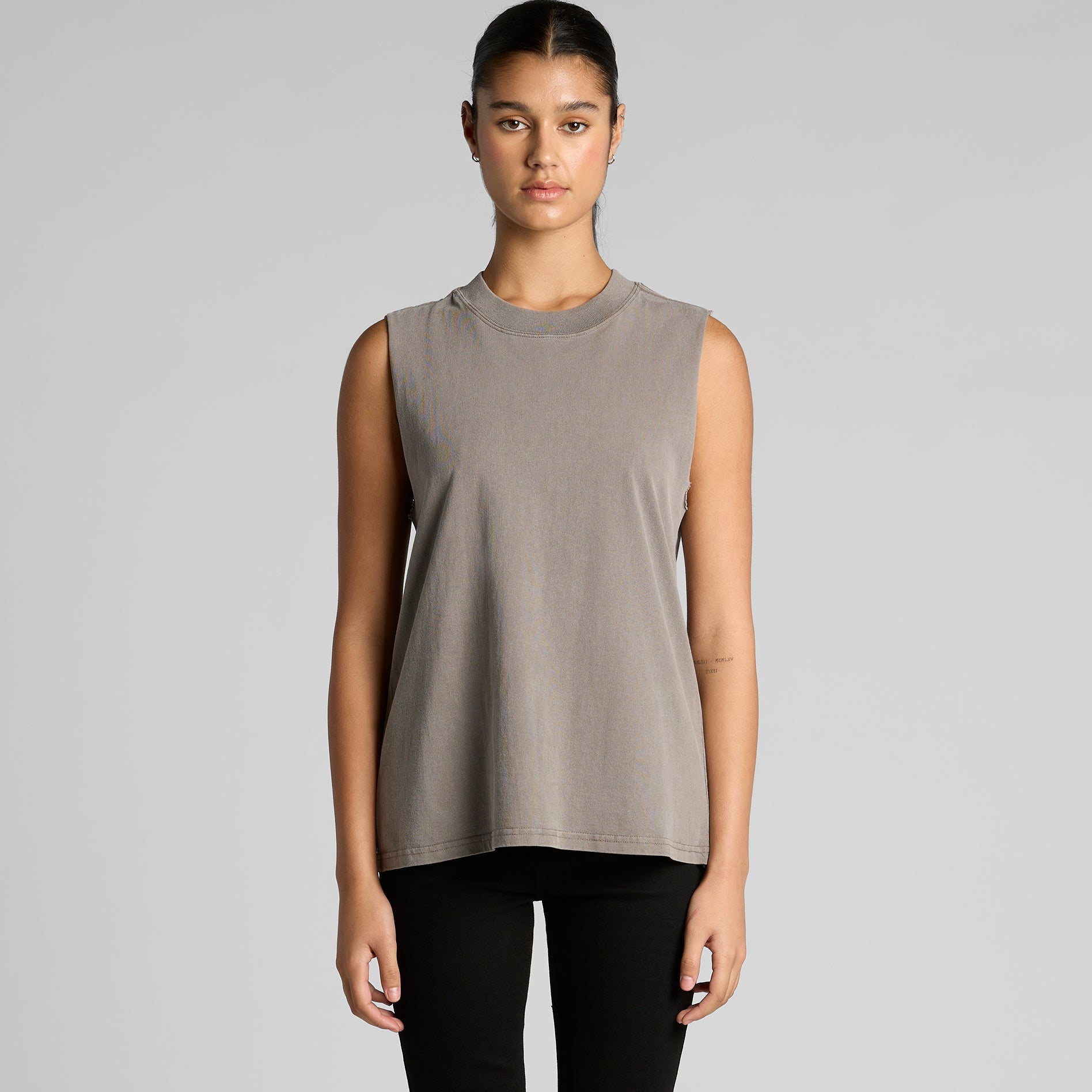 Women's Heavy Faded Tank | Arena Custom Blanks