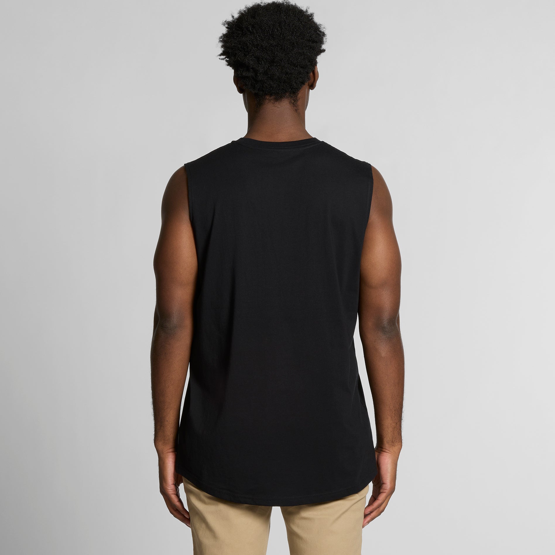 Men's Staple Curve Tank | Arena Custom Blanks