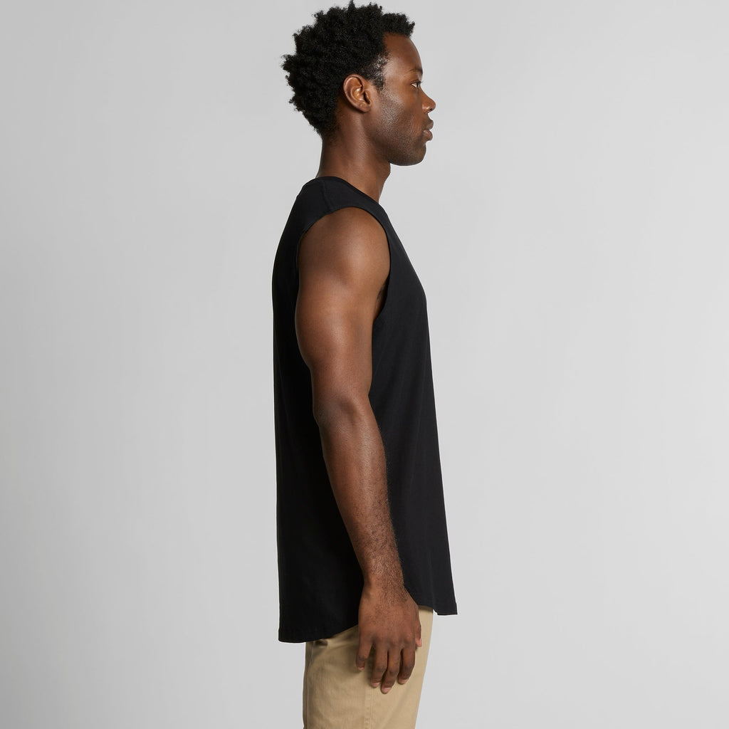 Men's Staple Curve Tank | Arena Custom Blanks