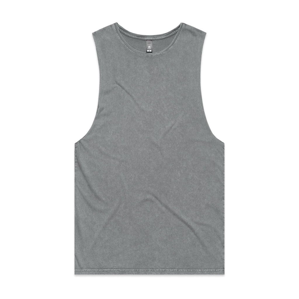 Men's Stone Wash Barnard Tank | Arena Custom Blanks