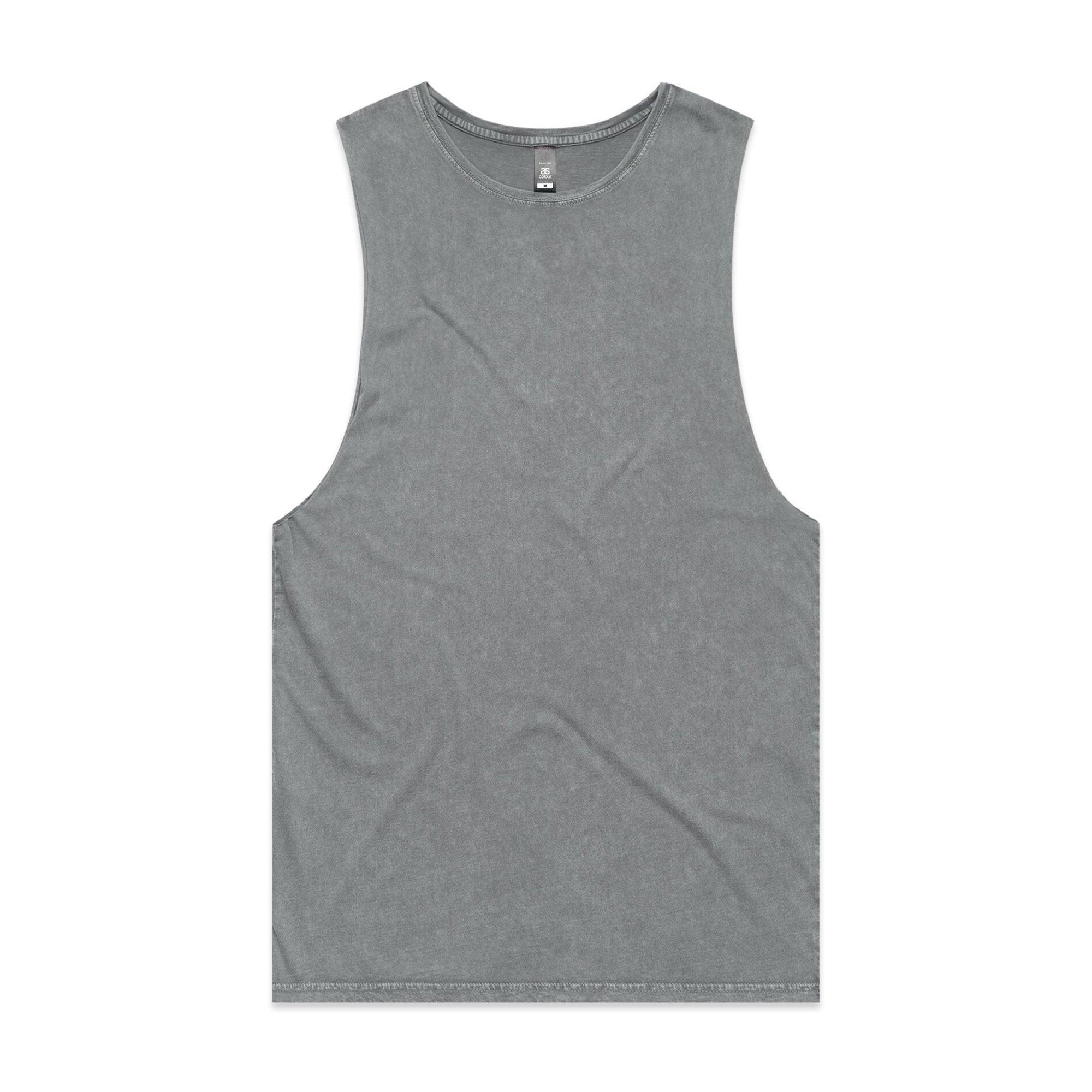 Men's Stone Wash Barnard Tank | Arena Custom Blanks