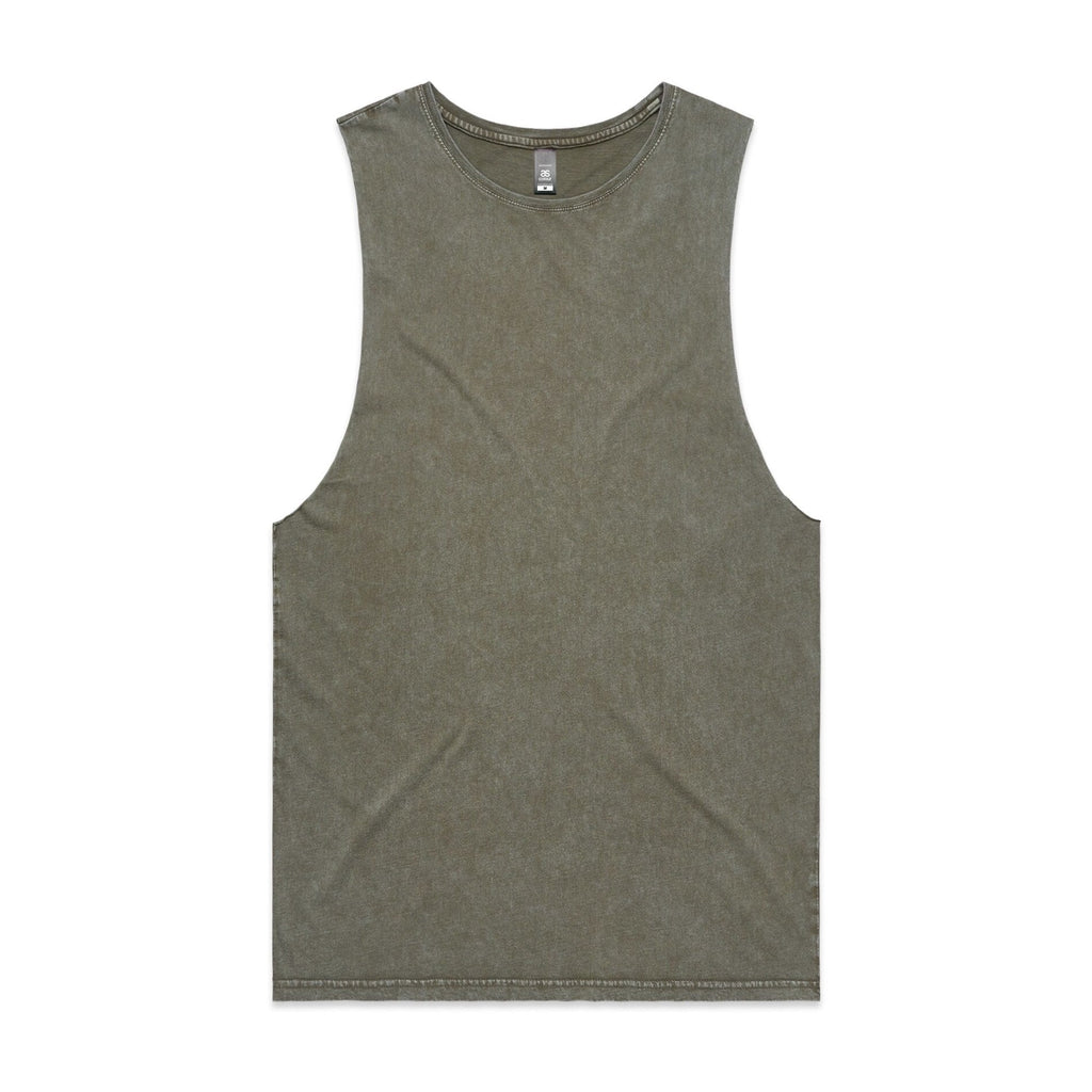 Men's Stone Wash Barnard Tank | Arena Custom Blanks