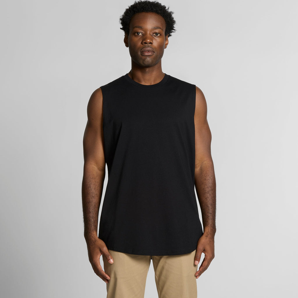 Men's Staple Curve Tank | Arena Custom Blanks
