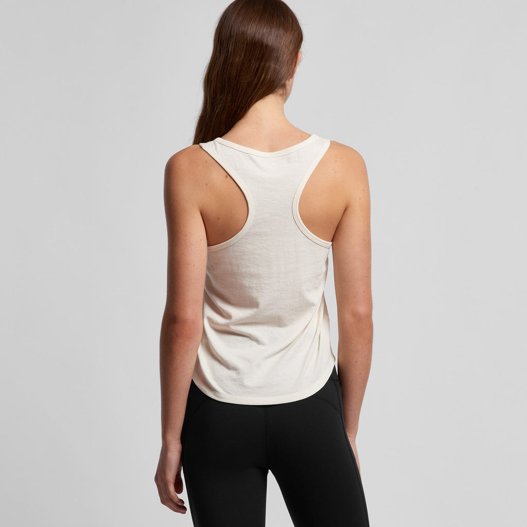 Women’s Maple Active Blend Racerback Tank | Arena Custom Blank