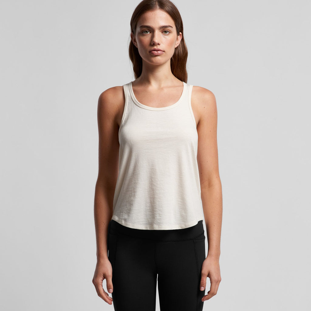 Women’s Maple Active Blend Racerback Tank | Arena Custom Blank