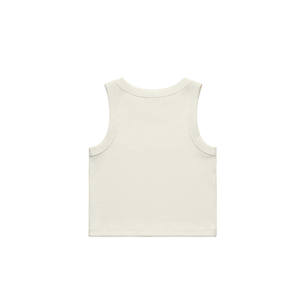 Women's Organic Rib Crop Tank | Arena Custom Blanks