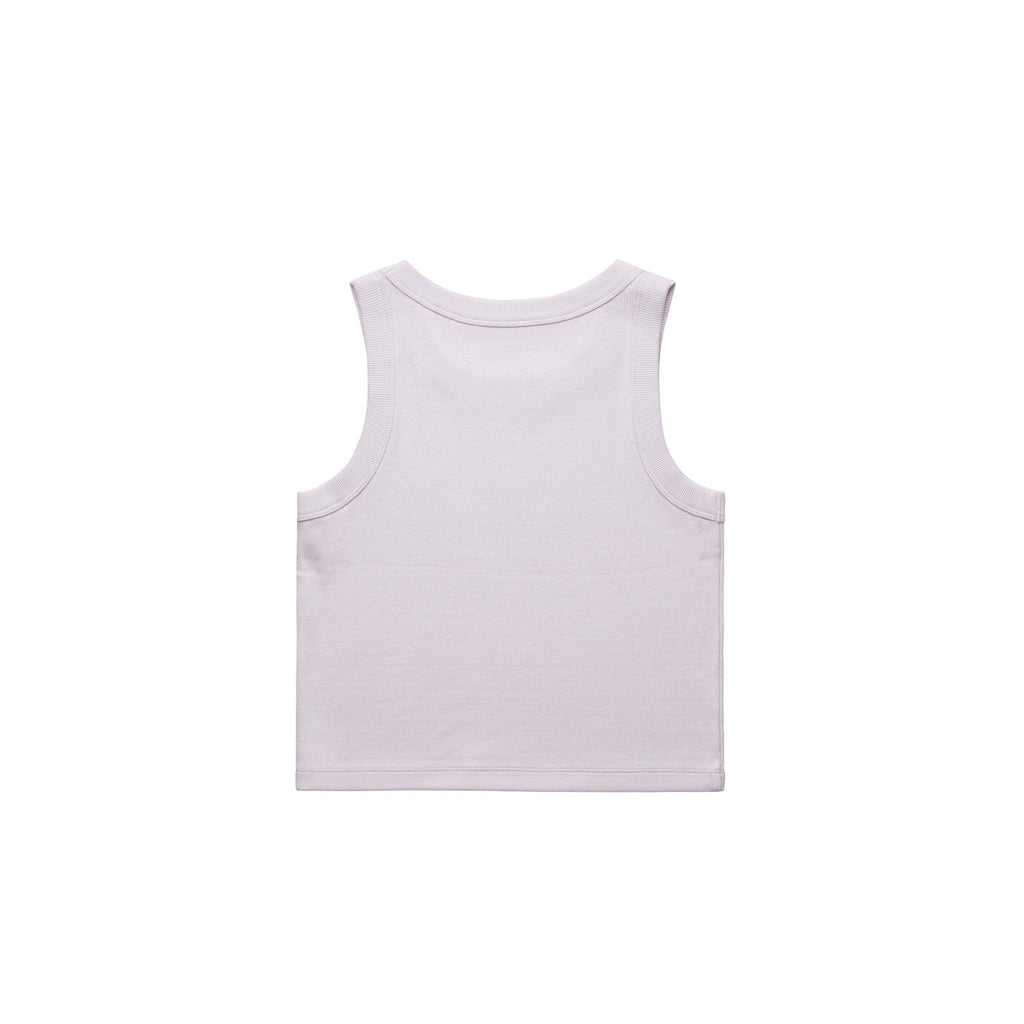 Women's Organic Rib Crop Tank | Arena Custom Blanks